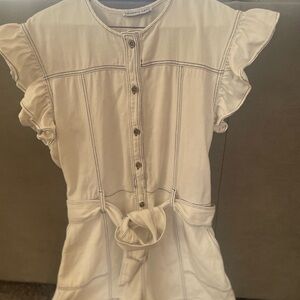 Kendall Lane White Romper